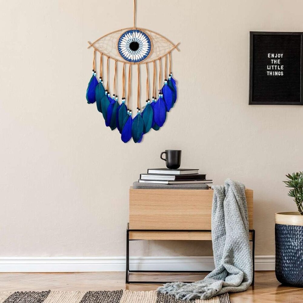 Evil Eye Dream Catchers 16" L x 15" W.